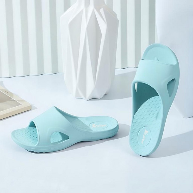 allfoot 足弓拖鞋 台灣足弓支撐拖鞋 輕便舒適耐磨 EVA材質, 蒂芙尼藍,22#(內長22cm)鞋長23.5cm