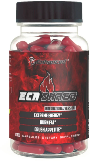 ENHANCED ECA SHRED(통관 불가 성분 빠진 international version) - 강력한 체지방 연소 컷팅제 칼로리 소모 주니퍼베리, 1개, 90g - 쿠팡