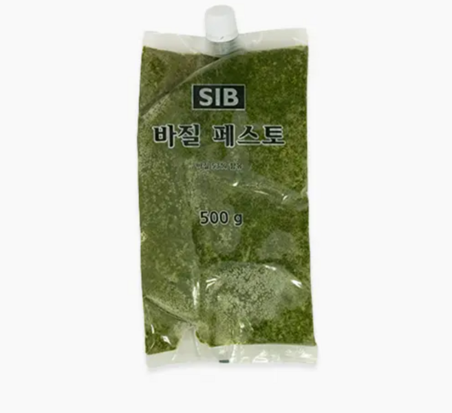 선인 바질페스토 냉동 소용량 아이스박스+드라이아이스포함, 500g, 1개