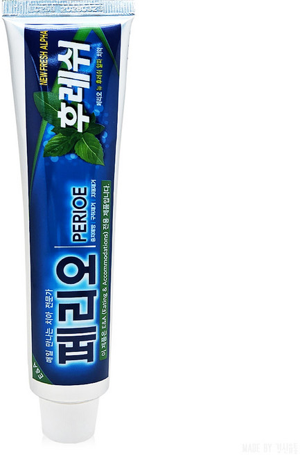 페리오 후레쉬 치약 민트향, 150g, 1개