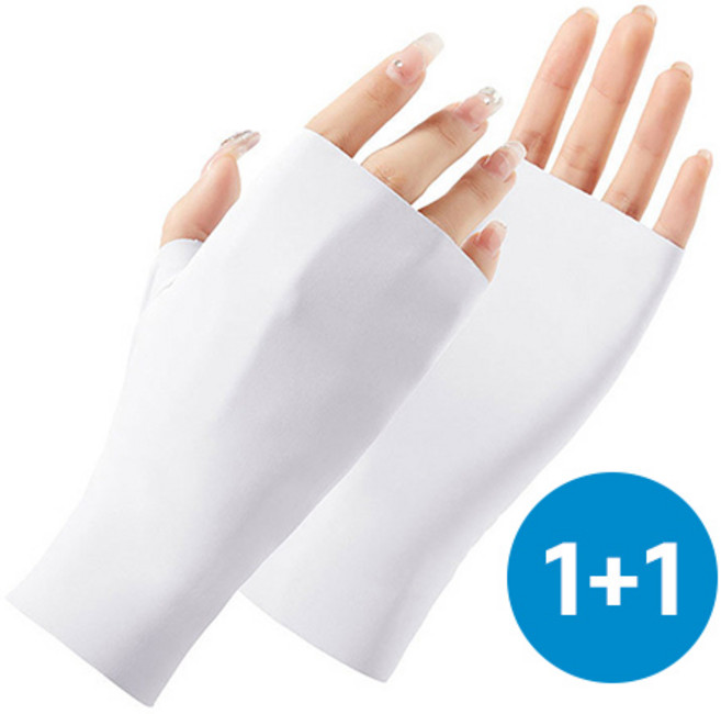 감성스터프 여성 손토시 핸드워머 반장갑 2세트