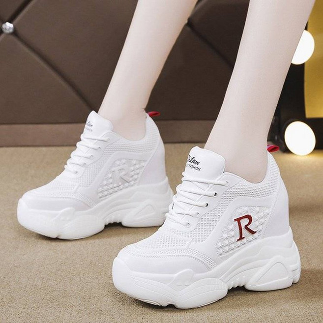 SHENGHUI10cm 스탠딩화 여자 키높이 통굽운동화23N9*15LW