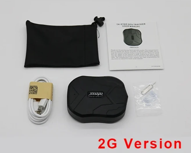 TKSTAR GPS 트래커 자동차 10000mAh 2G 4G TK905B 로케이터 방수 자석 음성 모니터 무료 웹 APP PK TK915, 02 2G