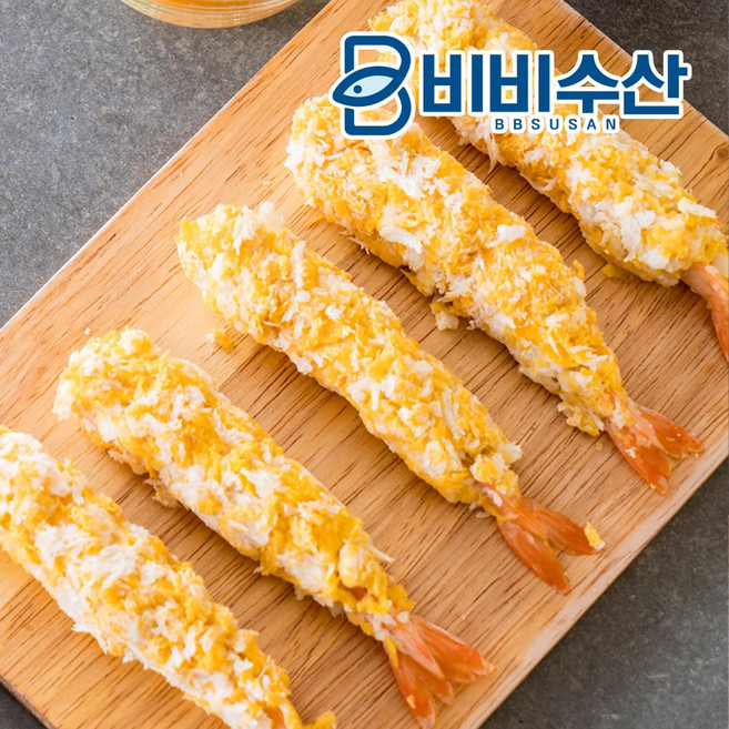 바삭바삭 왕새우튀김 브래드새우튀김 300g*2팩, 1개, 300g