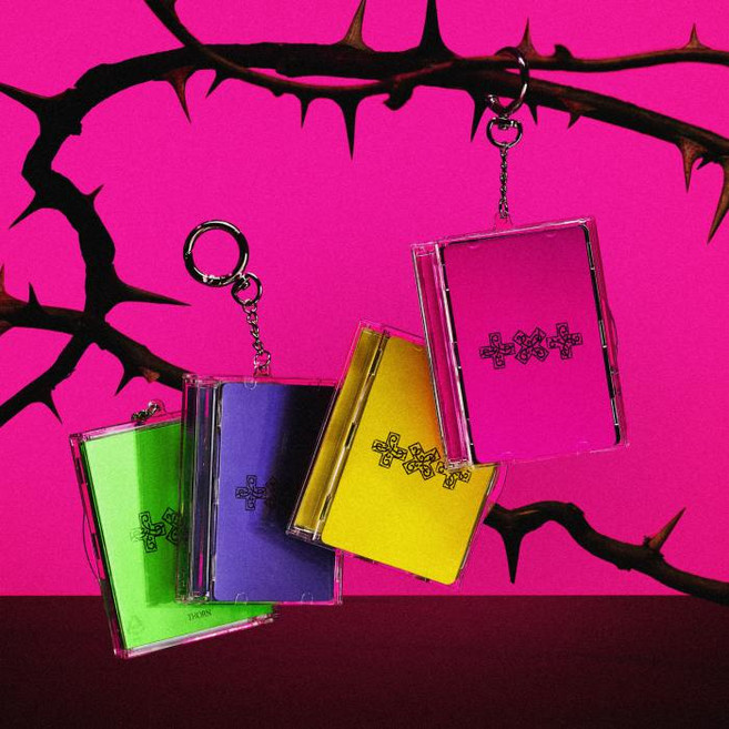 투모로우바이투게더 (TXT) / 7TH YEAR: 가시덤불에 잠시 바람이 멈췄을 때 (Photocard Case Ver)(NFC앨범BHE0782), THORN 그린 1 NFC