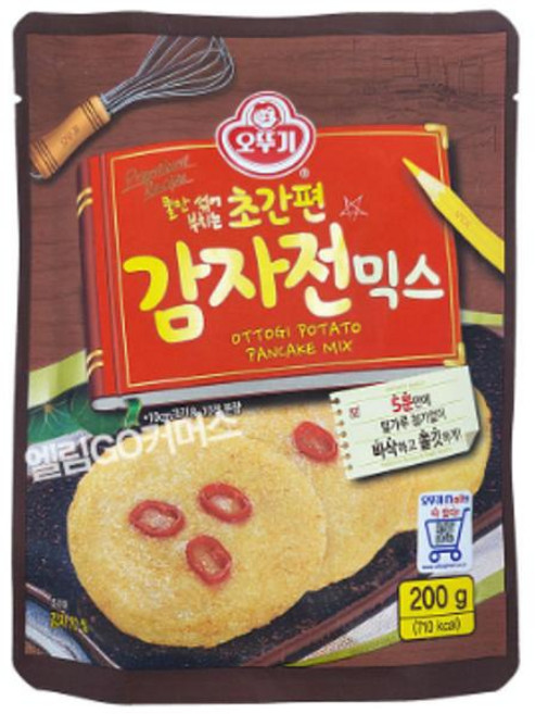 오뚜기 초간편 감자전믹스, 200g, 1개