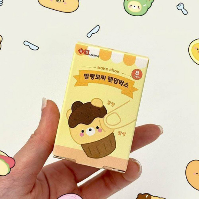 말랑 모찌 랜덤박스 30P 말랑이 장난감 주물럭장난감 장난감말랑이, 1개