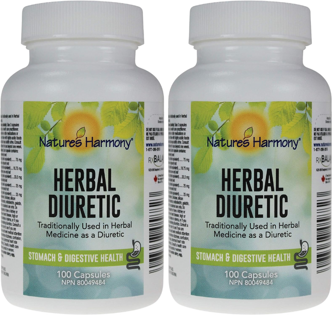네이쳐스하모니 천연 이뇨제 100캡슐 효과 초강력 이뇨제 붓기, 2개, 100정