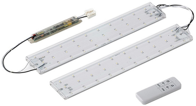 룸인 스마트 50W 리모컨 밝기조절 LED DIY 모듈 세트, 주광색, 1세트