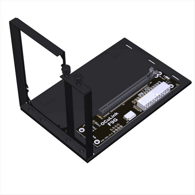 F9G-BK7 EGPU OCULINK GPU DOCK PCIE4.0 X4 노트북 노트북 외부 비디오 그래픽 카드 M.2 Oculink to PCIE X16 어댑터