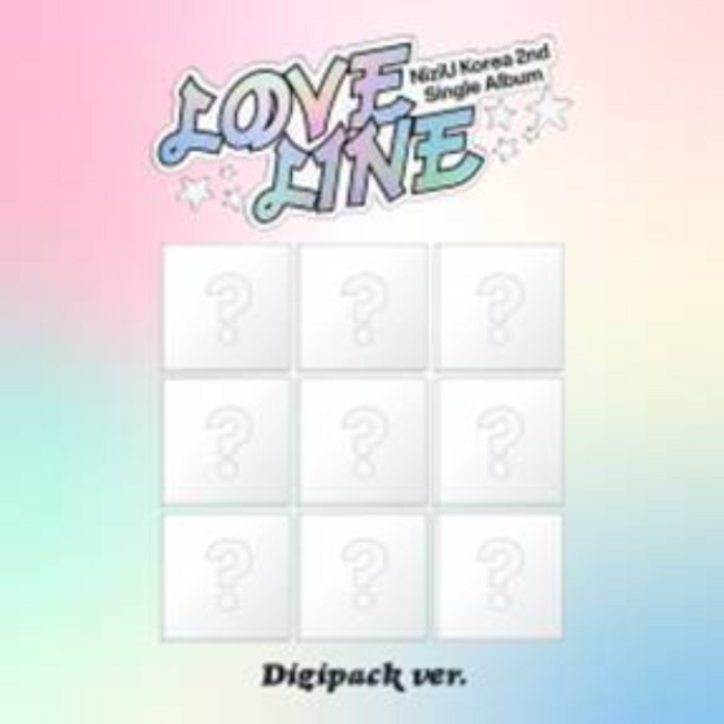 [랜덤]NiziU(니쥬) - LOVE LINE [DIGIPACK Ver.](9종 중 랜덤 1종)