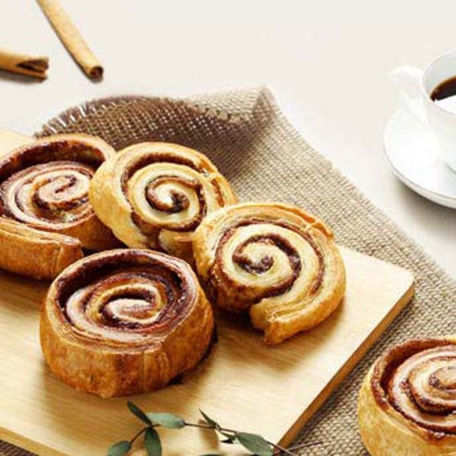 삼양사 계피 시나몬 빵 90g X 12개 냉동생지 브런치 카페 디저트 훨 [당일발송], 1.08kg, 1개