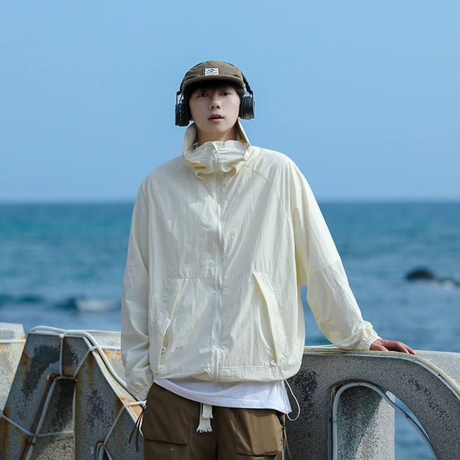 防曬衣女防水透氣防曬服戶外防紫外線涼感防曬上衣外套男, S
