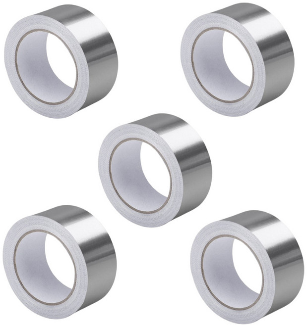 네오드 다용도 틈새 차단 은박지 알루미늄 방수 호일 강력 접착 테이프 3cm x 5m, 5개