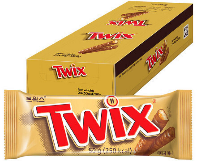 트윅스 싱글 입, 50g, 24개