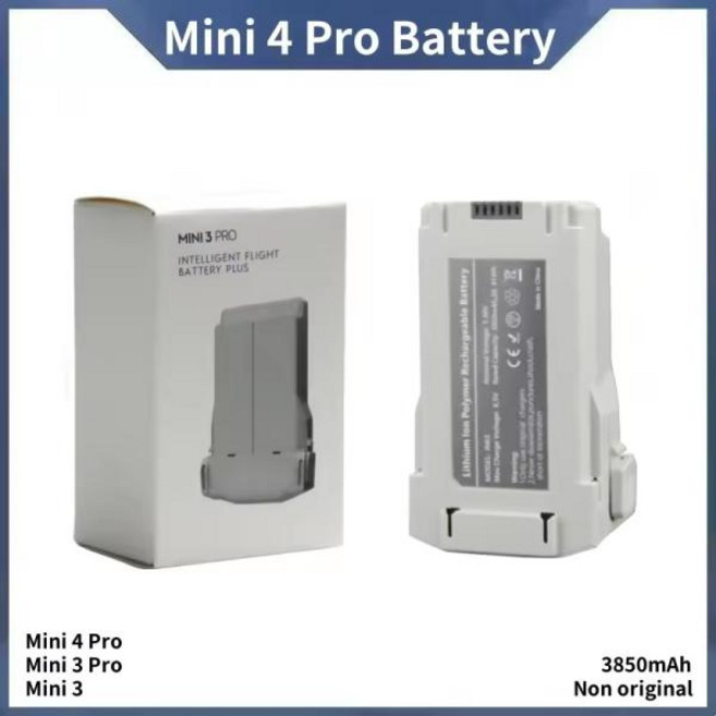 DJI 미니 4 프로 배터리 플러스 3850mAh 비행시간 45분 호환 미니 3미니 3 프로 드론 비행 배터리 액세서리 신제품