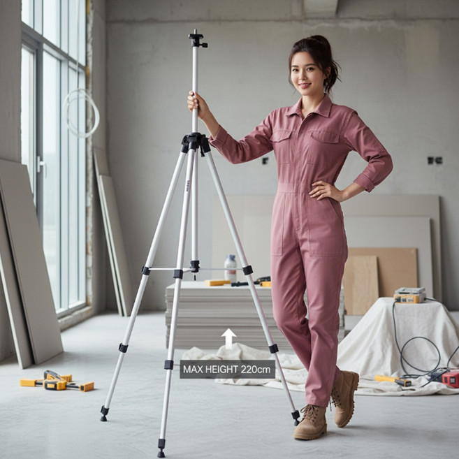 지지대 다리 레이저레벨기전용 엘리베이션 삼각대 ELT65, 1개