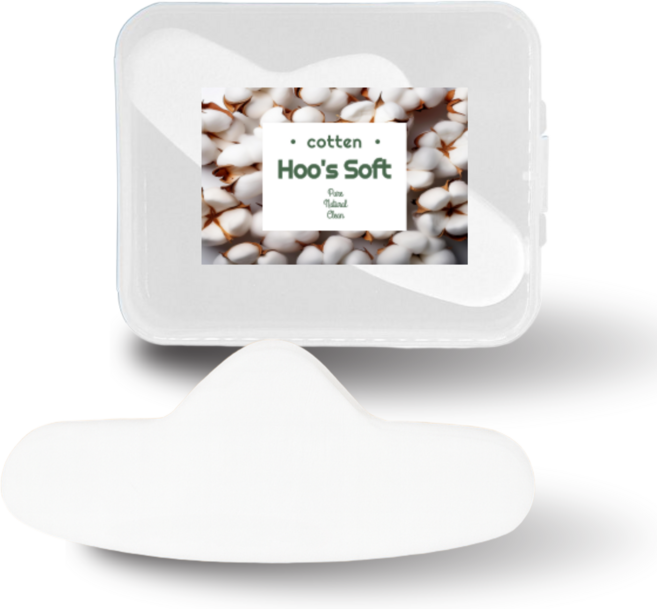 데일리킷 케이스포함 셀프 미간팩 시트지 미간패치 거즈시트 미간 이마 화장솜, 1개, 100매입