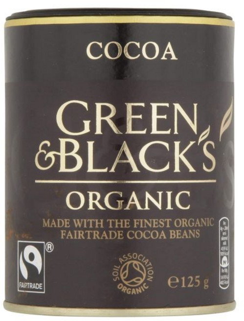 Green Black's 코코아 파우더 가루 그린 앤 블랙스 125g