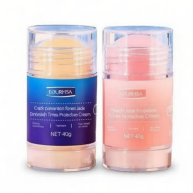 DALIN 바세린 고보습 풋크림 1+1 극건조 발뒤꿈치 각질 연화 케어, 2개, 40g(파랑)+40g(핑크) - 쿠팡