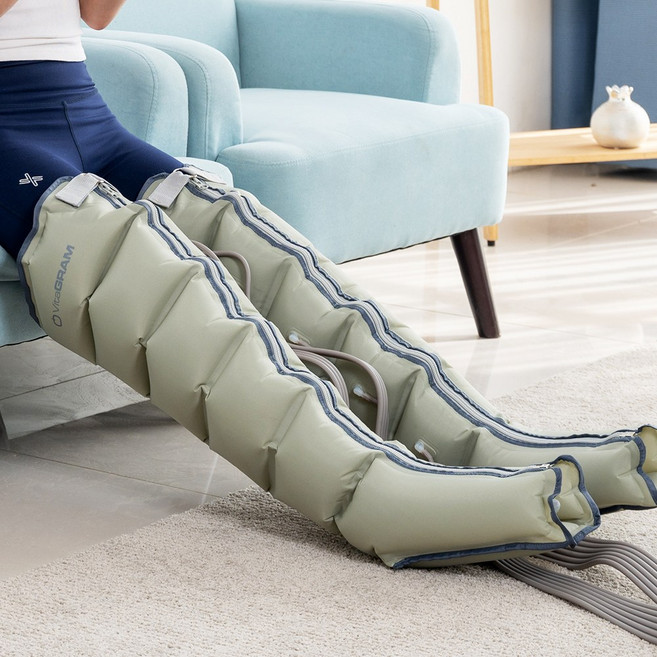 비타그램 공기압 다리마사지기 에어그라운드 플러스 6방 VG-AM06