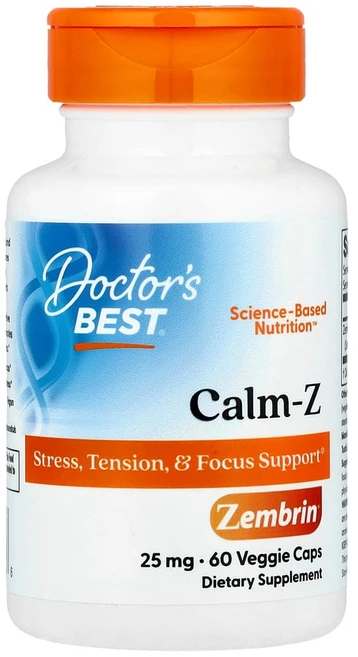 닥터스베스트 Zembrin이 함유된 Calm-Z 25mg 베지 캡슐 60정, 1개 - 쿠팡