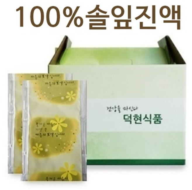 국내산 솔잎즙/솔잎진액 덕현식품, 50개, 110ml