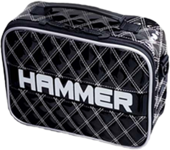 햄머 신형 악세사리 백 파우치 볼링백 볼링가방, 체크_블랙, 1개