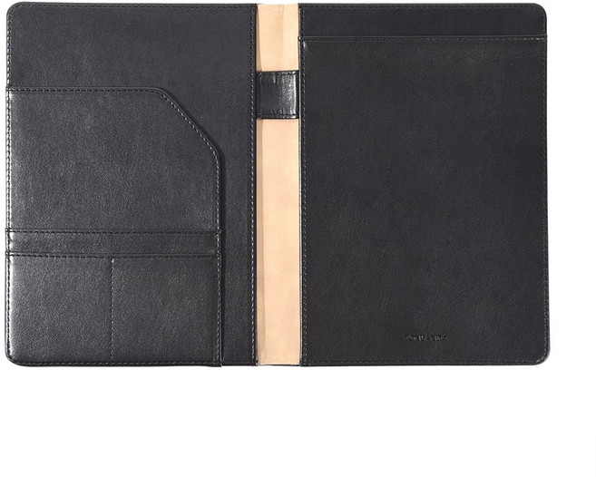 톤랜드 베이직 가죽 메모패드, 블랙, 1개, 1매