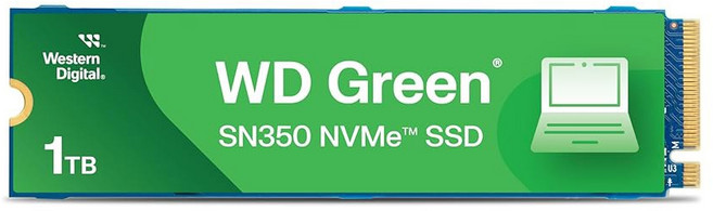 웨스턴 디지털 NVME SSD 그린 SN350 WD 1TB 내장 스테이트 솔리드 드라이브