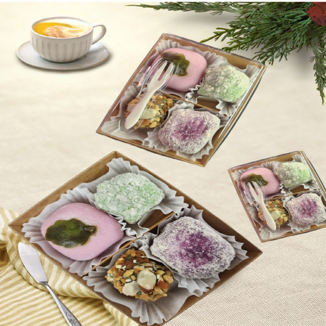 답례떡 4-5/어린이집답례품 조문답례품 칠순 개업 간식선물 선물세트 답례품 답례떡 떡선물세트 돌잔치 결혼답례품 스티커무료, 1.1kg, 1개