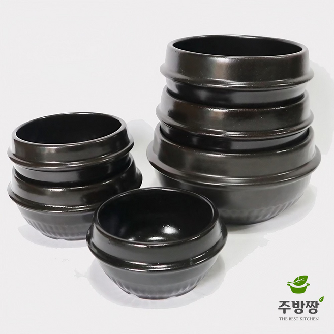 주방짱 국산 바이오뚝배기 10P 세트 계란찜 업소용 국밥 뚝배기, 바이오뚝배기 4호, 10개, 15.5cm