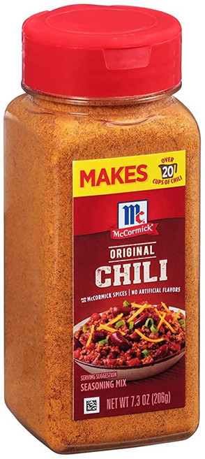 McCormick 오리지널 칠리 시즈닝 믹스 22온스, 1개, 206g