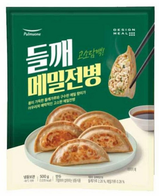 풀무원식품 들깨메밀전병, 9개, 500g