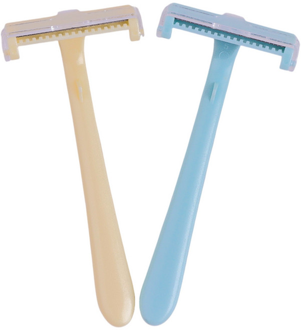 일본 니켄 저자극 여성용 바디면도기 2입 다리면도칼 잔털 솜털 제거 겨드랑이 제모