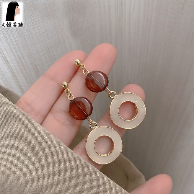 大韓美鋪 不易過敏耳針 小巧簡約高級感 氣質耳環