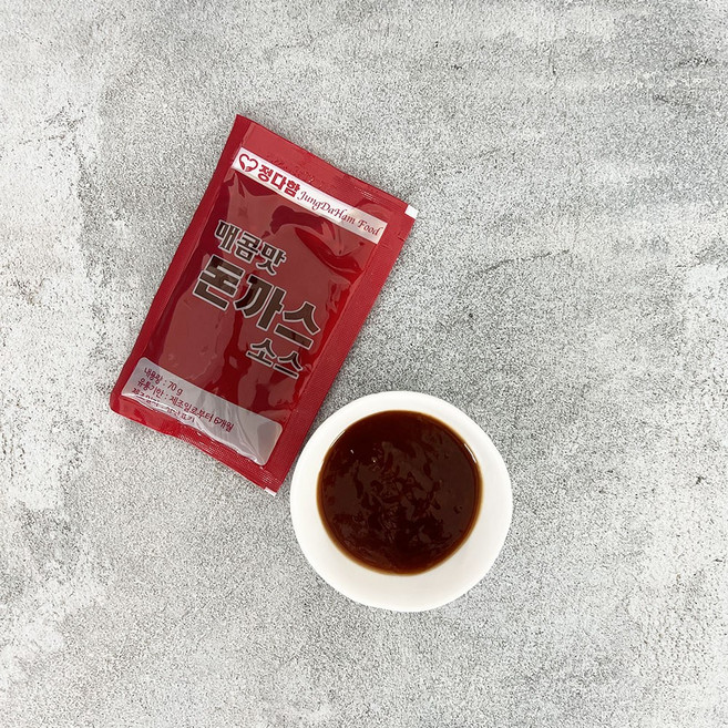정다함 돈가스소스 파우치(70g), 1개, 70g