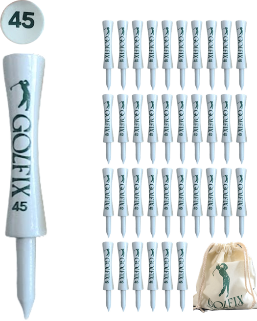 골픽스 골프티꽂이 단풍나무, 36개, 클라우드화이트