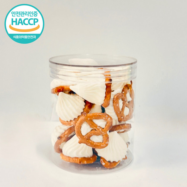 하루쿠키제작소 프레첼 수제머랭쿠키 소분용 소포장 대용량 어린이선물, 40g, 1개