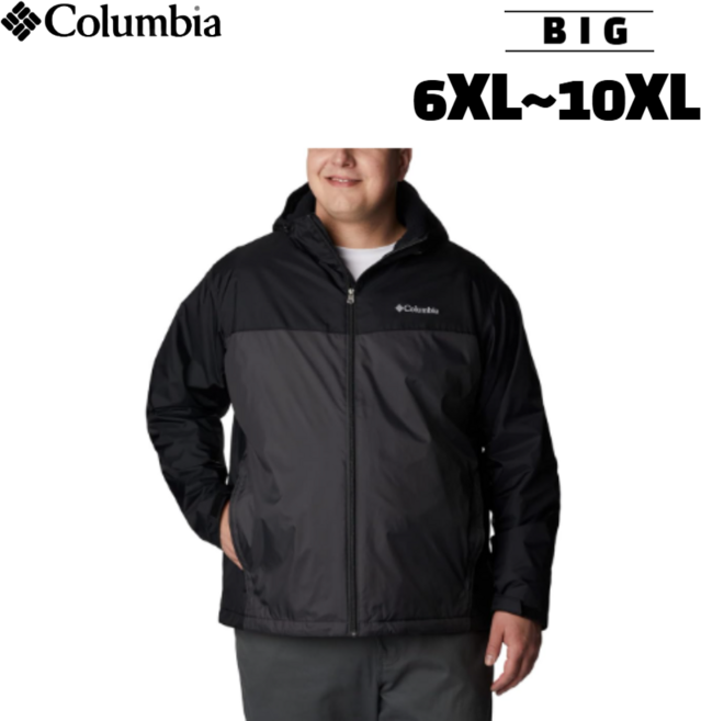 콜롬비아 컬럼비아 남성 패딩 빅사이즈 점퍼 겨울 양털 6XL 7XL 8XL 9XL 10XL