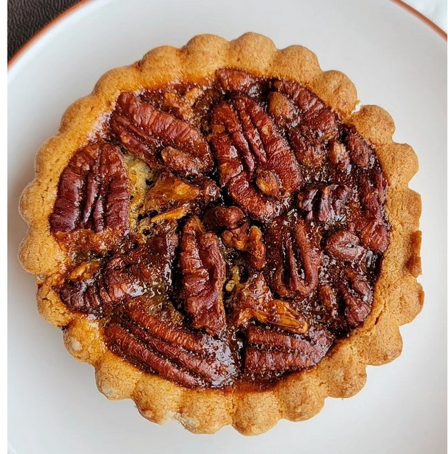 마카레베이킹 수제 미니 파이 [아이스박스 포함], 피칸파이, 박스포장 (X), 1개