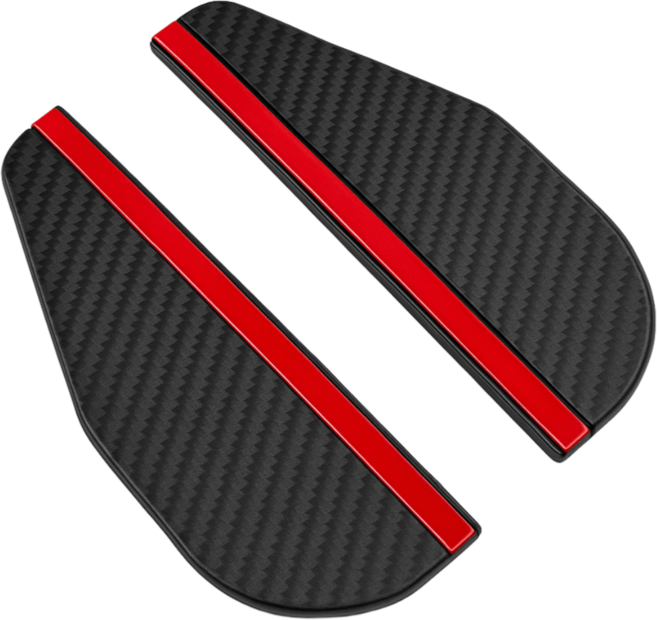 미라클다인 자동차 사이드미러 눈 빗물막이 방지 눈부심 방지 커버 2p, 1세트, 전 차종