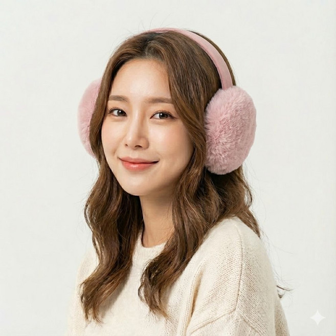 루나핏 방한 털귀마개