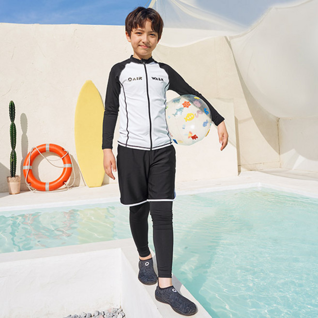 에어워크서프 남아동래쉬가드세트 2피스 YAWe1861