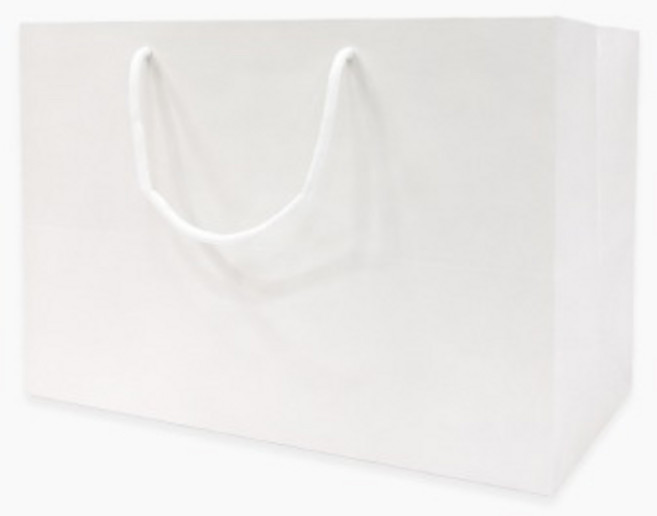 화과자쇼핑백 무지 화이트 10구, 5개