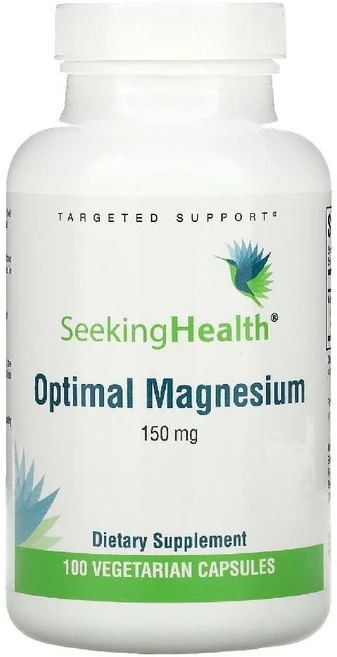 Seeking Health 옵티멀 마그네슘 150mg 베지 캡슐 90정, 1개 - 쿠팡