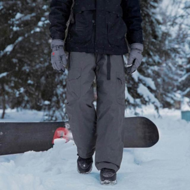 滑雪褲 男女款運動長褲 禦寒防風防水衝鋒褲