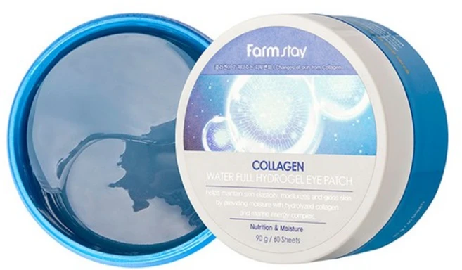 팜스테이 콜라겐 워터풀 하이드로겔 아이패치, 60개입, 1개 - 쿠팡