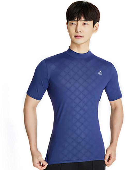팁탑스포츠 기능성쿨티셔츠 냉장고티셔츠 반팔 (네이비)