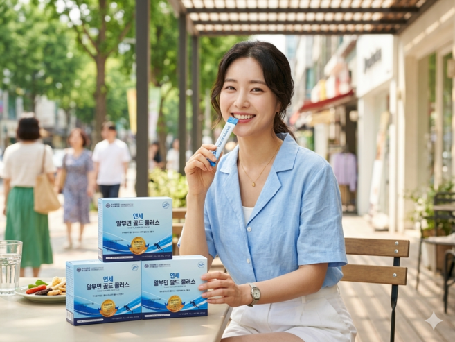 [생활건강]연세 알부민 골드 플러스 연세대학교 마시는 얄부민 고함량 30포 3개 기력보충 단백질, 90회분, 90포